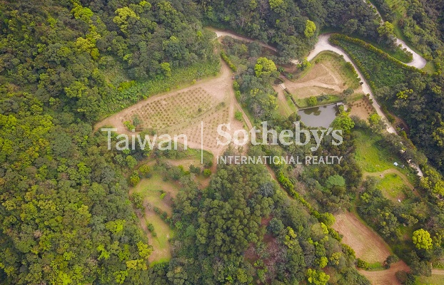 石碇月扇湖山林地現場實景